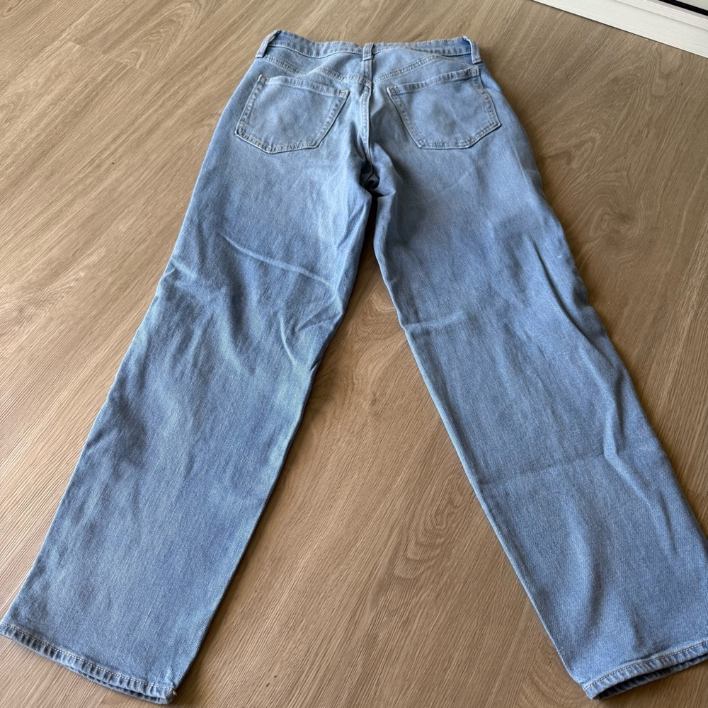 Light Blue Distressed Jeans - Picture 3 of 3